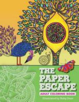 Paperback The Paper Escape Adult Coloring Book