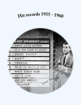 Paperback Hit records 1955 - 1960 Book