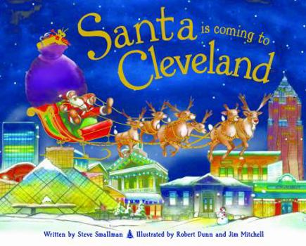 Hardcover Santa Is Coming to Cleveland Book