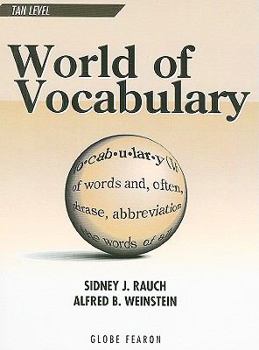 Paperback World of Vocabulary, Level Tan Book