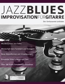 Paperback Jazzblues-Improvisation für Gitarre [German] Book