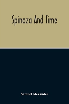 Paperback Spinoza And Time Book