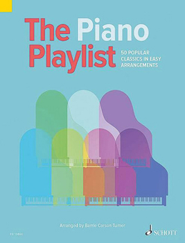 Paperback The Piano Playlist: 50 Popular Classics in Easy Arrangements Book