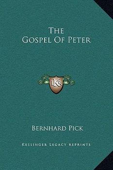 Hardcover The Gospel Of Peter Book