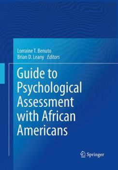 Paperback Guide to Psychological Assessment with African Americans Book