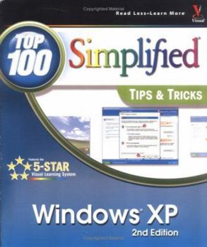 Paperback Windows XP: Top 100 Simplified Tips & Tricks Book