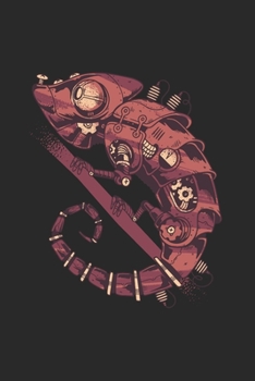 Terminplaner 2020: Terminkalender für 2020 mit Steampunk Chamäleon Cover | Wochenplaner | elegantes Softcover | A5 | To Do Liste | Platz für Notizen | ... Beruf, Studium und Schule (German Edition)