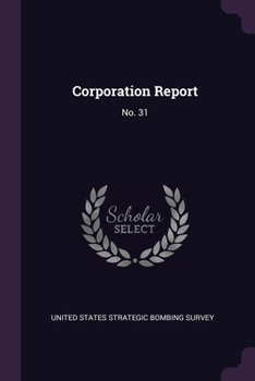 Paperback Corporation Report: No. 31 Book