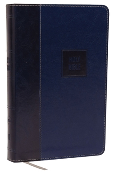 Imitation Leather NKJV, Deluxe Gift Bible, Imitation Leather, Blue, Red Letter Edition Book