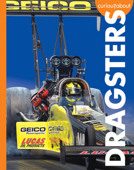 Paperback Curious about Dragsters Book