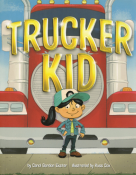 Library Binding Trucker Kid Book