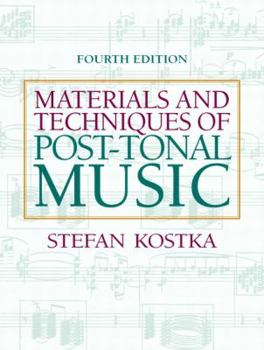 Paperback Materials and Techniques of Post Tonal Music Book