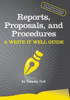 Paperback Reports, Proposals, and Procedures Book