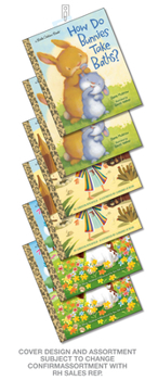 Hardcover Little Golden Books Easter Basket Stuffer 6-Copy Clip Strip Book