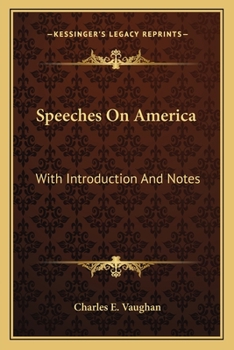Speeches on America