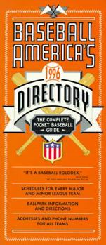 Paperback Baseball America's 1996 Directory: The Complete Pocket Baseball Guide Book
