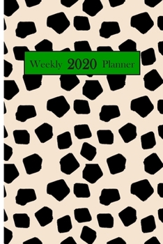 2020 Weekly Planner: Preppy Abstract Planner 6 x 9 inch 150 Pages Year Months Weeks Calendar, Schedule, and Organizer plus Dot Grid Pages (January 2020 - December 2020) (Preppy Abstract Planners)