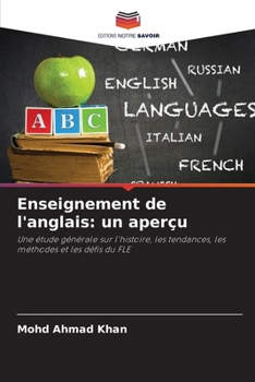 Paperback Enseignement de l'anglais: un aperçu [French] Book