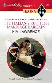 Mass Market Paperback The Italian's Ruthless Marriage Bargain Book