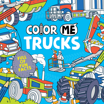 Paperback Color Me: Trucks Book