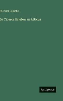 Hardcover Zu Ciceros Briefen an Atticus [German] Book