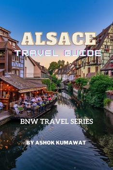 Paperback Alsace Travel Guide Book