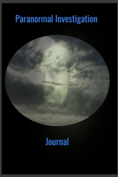 Paperback Paranormal Investigation Journal: Ghost In The Clouds Design Book