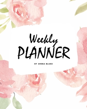 Paperback Weekly Planner - Pink Interior (8x10 Softcover Log Book / Tracker / Planner) Book