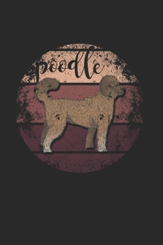 Paperback Poodle Notebook: Diary Journal 6x9 inches with 120 Dot Grid Pages Book