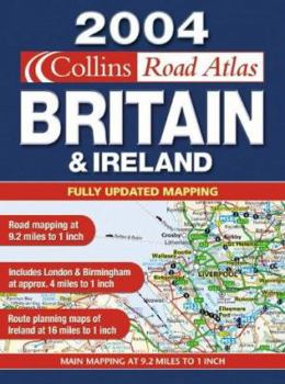 Paperback **GB+IRL HANDY ROAD ATLAS 04** Book
