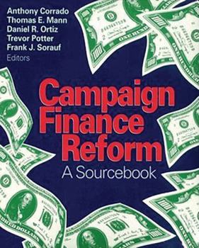Paperback Campaign Finance Reform: A Sourcebook Book