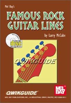Paperback Qwikguide: Famous Rock Guitar Lines Book