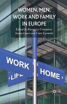 Paperback Women, Men, Work and Family in Europe Book