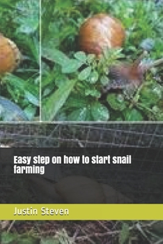 Paperback Easy step on how to start snail farming Book