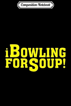 Paperback Composition Notebook: Bowling For Soup Journal/Notebook Blank Lined Ruled 6x9 100 Pages Book