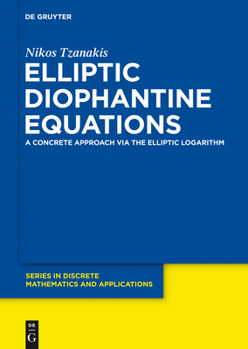 Hardcover Elliptic Diophantine Equations Book