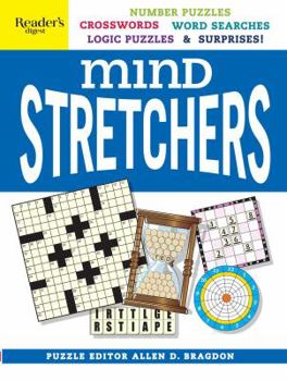 Paperback Reader's Digest Mind Stretchers Puzzle Book, 1: Number Puzzles, Crosswords, Word Searches, Logic Puzzles & Surprises Book