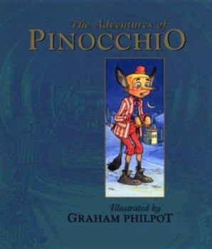 Hardcover The Adventures of Pinocchio [Large Print] Book