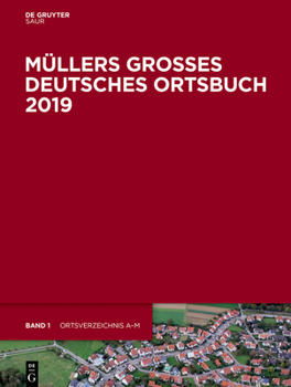 Hardcover Müllers Großes Deutsches Ortsbuch 2019 (German Edition) [German] Book