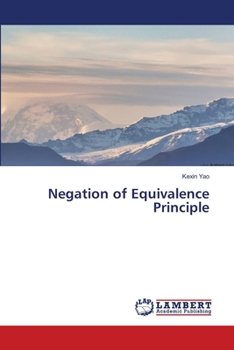 Paperback Negation of Equivalence Principle Book