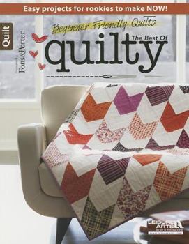 Paperback Beginner Friendly Quilts: The Best of Quilty Book