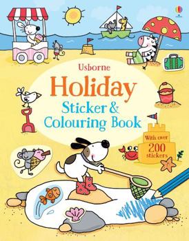 Holiday Sticker and Colouring Book - Book  of the Sticker and Colouring Books