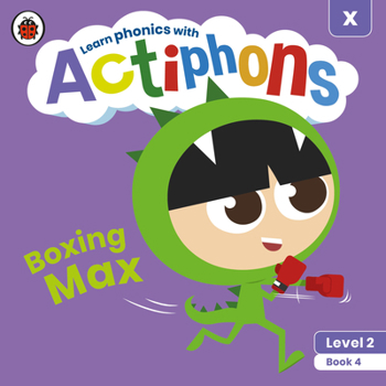 Paperback Actiphons Level 2 Book 4 Boxing Max: Learn Phonics and Get Active with Actiphons! Book