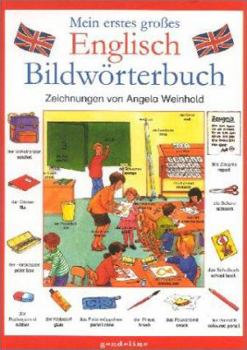 Hardcover Mein erstes großes Englisch Bildwörterbuch. Book