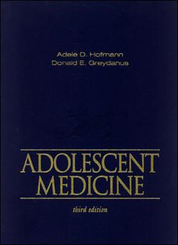Hardcover Adolescent Medicine Book
