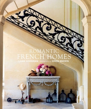 Hardcover Romantic French Homes Book