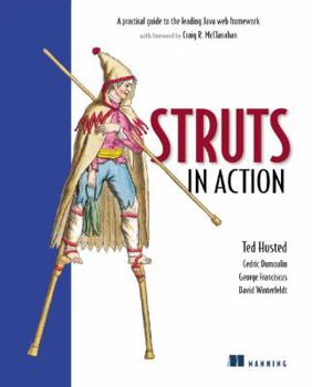Paperback Struts in Action: Building Web Applications with the Leading Java Framework Book
