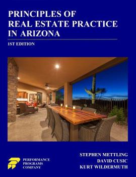 Paperback Principles of Real Estate Practice in Arizona Book