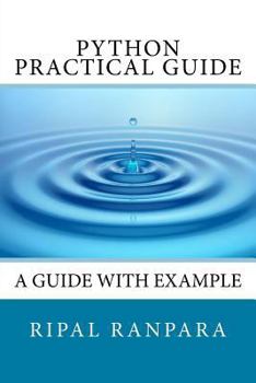 Paperback Python practical Guide Book