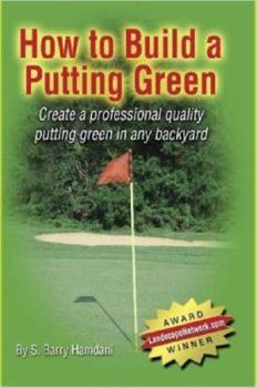 Paperback How to Build a Putting Green Book